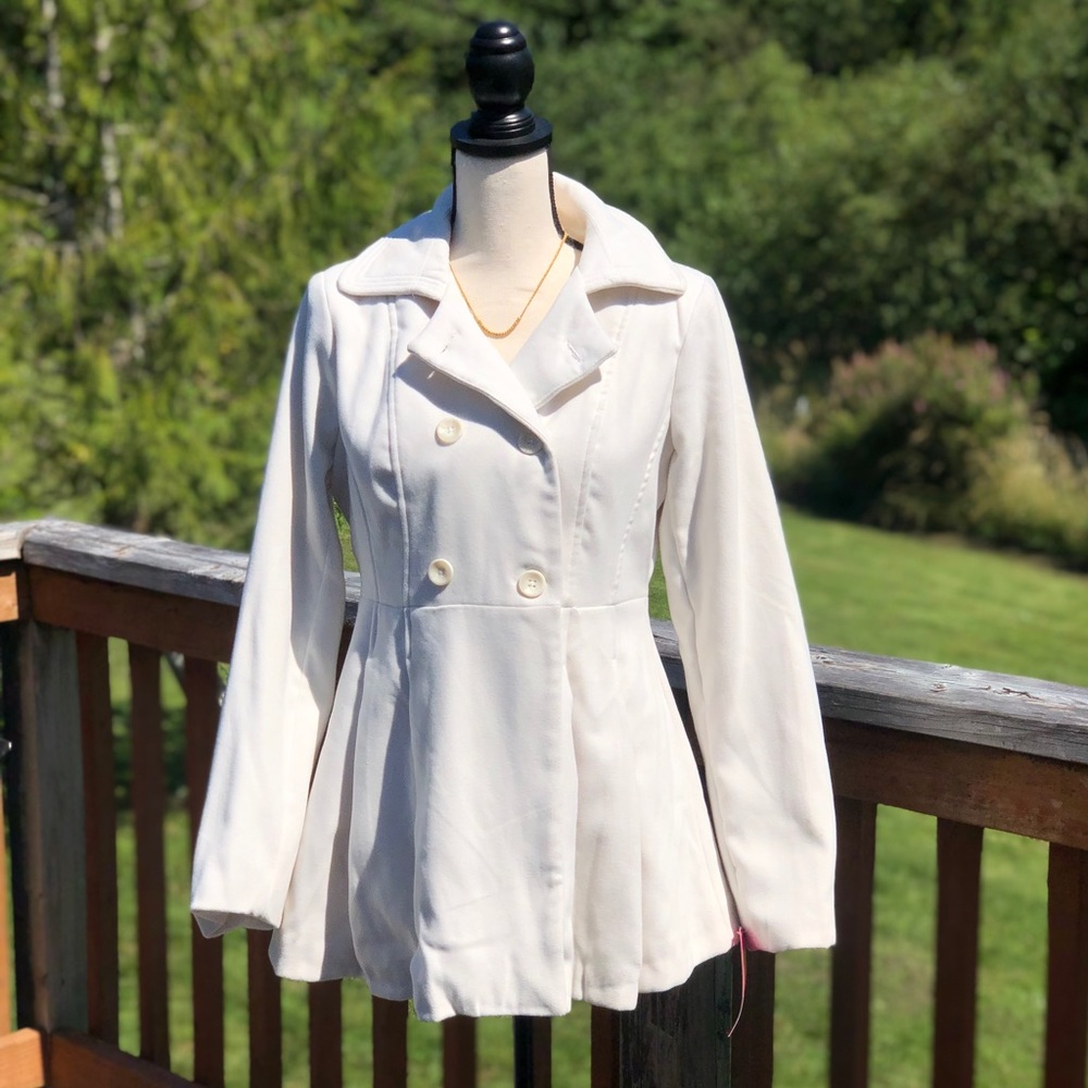 NWT Fit and Flared Pea Coat